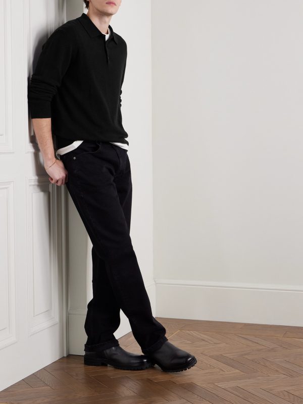 Jovan Cashmere Polo Shirt - OU Jovan Cashmere Polo Shirt - OU