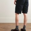 Maclin Slim-Fit Straight-Leg Cotton-Blend Twill Cargo Shorts - BK