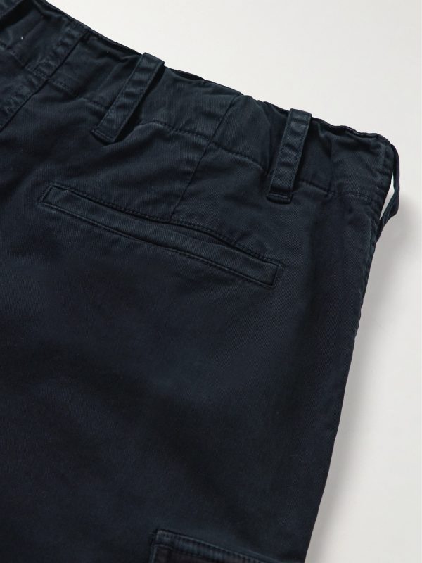 Maclin Slim-Fit Straight-Leg Cotton-Blend Twill Cargo Shorts - CU
