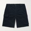 Maclin Slim-Fit Straight-Leg Cotton-Blend Twill Cargo Shorts
