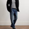 Cole Slim-Fit Ribbed Cashmere Rollneck Sweater - OU