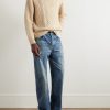 Cable-Knit Rollneck Sweater - OU