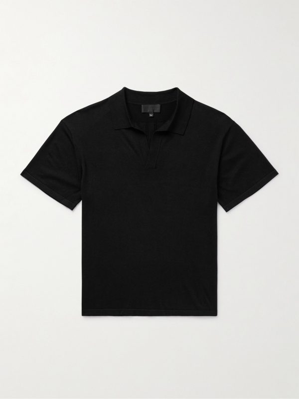 Finnley Silk and Cotton-Blend Polo Shirt Finnley Silk and Cotton-Blend Polo Shirt