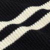 Darius Striped Ribbed Cashmere Sweater - CU Darius Striped Ribbed Cashmere Sweater - CU