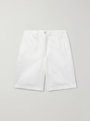Straight-Leg Cotton-Twill Chino Shorts Straight-Leg Cotton-Twill Chino Shorts