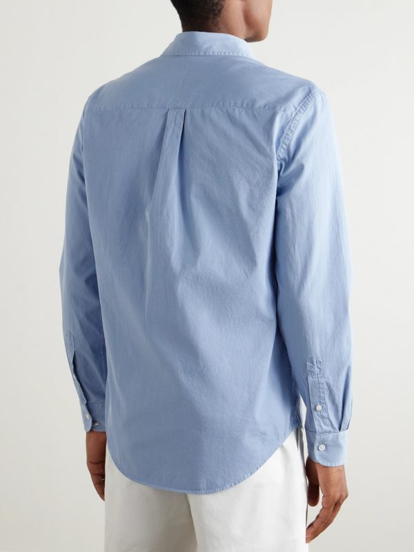 Sea Island Cotton-Twill Shirt - BK Sea Island Cotton-Twill Shirt - BK