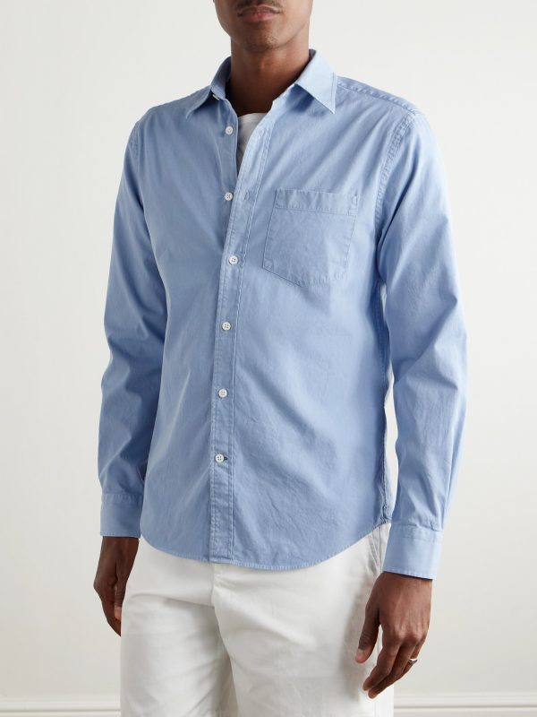 Sea Island Cotton-Twill Shirt - FR Sea Island Cotton-Twill Shirt - FR