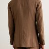 Cavendish Double-Breasted Linen Suit Jacket - BK Cavendish Double-Breasted Linen Suit Jacket - BK