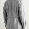 Linen Field Jacket - BK Linen Field Jacket - BK