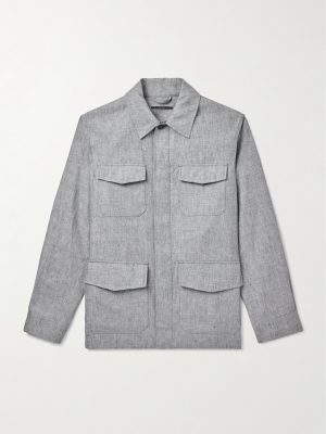 Linen Field Jacket Linen Field Jacket
