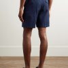 Straight-Leg Cotton-Twill Chino Shorts - BK Straight-Leg Cotton-Twill Chino Shorts - BK