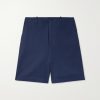 Straight-Leg Cotton-Twill Chino Shorts Straight-Leg Cotton-Twill Chino Shorts