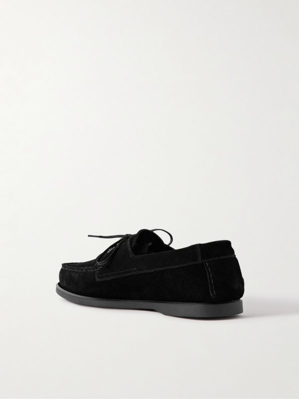 City Moc Suede Boat Shoes - BK City Moc Suede Boat Shoes - BK