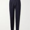 Straight-Leg Pleated Wool Suit Trousers Straight-Leg Pleated Wool Suit Trousers