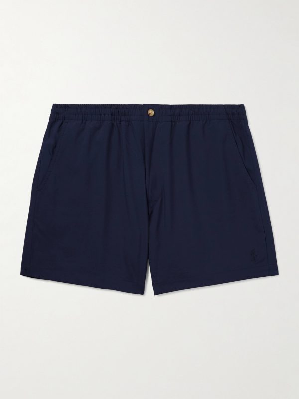 Prepster Straight-Leg Mid-Length Recycled Swim Shorts Prepster Straight-Leg Mid-Length Recycled Swim Shorts