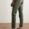 Tony 1923 Slim-Fit Garment-Dyed Organic Cotton-Blend Twill Trousers - BK Tony 1923 Slim-Fit Garment-Dyed Organic Cotton-Blend Twill Trousers - BK