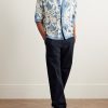 Aden 1923 Straight-Leg Organic Cotton-Blend Twill Chinos - OU Aden 1923 Straight-Leg Organic Cotton-Blend Twill Chinos - OU