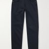 Tony 1923 Slim-Fit Garment-Dyed Organic Cotton-Blend Twill Trousers Tony 1923 Slim-Fit Garment-Dyed Organic Cotton-Blend Twill Trousers