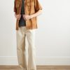 Daniel Convertible-Collar Checked Linen and Organic Cotton-Blend Shirt - OU Daniel Convertible-Collar Checked Linen and Organic Cotton-Blend Shirt - OU