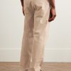 Aden 1923 Straight-Leg Organic Cotton-Blend Twill Chinos - BK