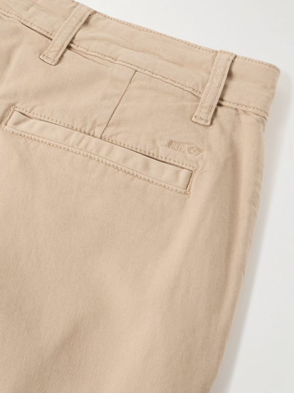 Aden 1923 Straight-Leg Organic Cotton-Blend Twill Chinos - CU
