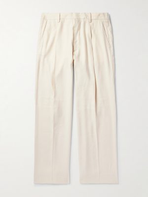 Kay 1808 Straight-Leg LENZING™ ECOVERO™ and Linen-Blend Trousers