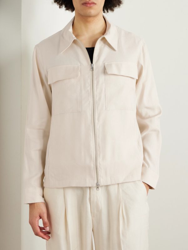 Alban 1808 LENZING™ ECOVERO™ and Linen-Blend Jacket - FR Alban 1808 LENZING™ ECOVERO™ and Linen-Blend Jacket - FR