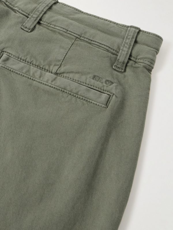 Aden 1923 Straight-Leg Organic Cotton-Blend Twill Chinos - CU