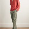 Aden 1923 Straight-Leg Organic Cotton-Blend Twill Chinos - OU