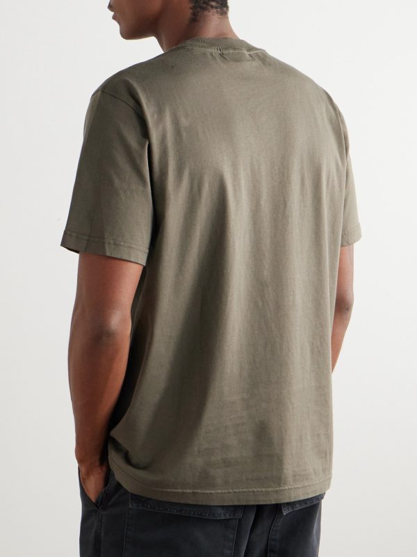 Adam 3209 Logo-Embroidered Pima Cotton-Jersey T-Shirt - BK Adam 3209 Logo-Embroidered Pima Cotton-Jersey T-Shirt - BK