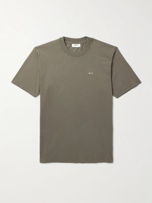 Adam 3209 Logo-Embroidered Pima Cotton-Jersey T-Shirt Adam 3209 Logo-Embroidered Pima Cotton-Jersey T-Shirt