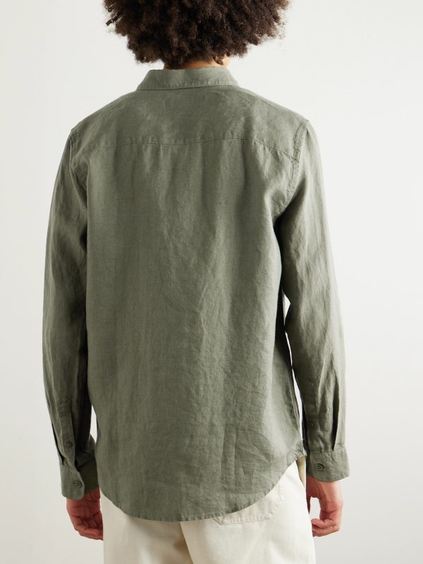 Enzo 5708 Linen Shirt - BK Enzo 5708 Linen Shirt - BK