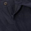 Slim-Fit Straight-Leg Pleated Garment-Dyed Linen Trousers - E1 Slim-Fit Straight-Leg Pleated Garment-Dyed Linen Trousers - E1