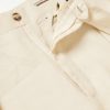 Tapered Pleated Linen Trousers - E1