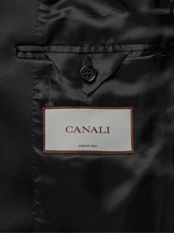 Slim-Fit Satin-Trimmed Slubbed Wool and Silk-Blend Tuxedo Jacket - E1 Slim-Fit Satin-Trimmed Slubbed Wool and Silk-Blend Tuxedo Jacket - E1