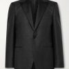 Slim-Fit Satin-Trimmed Slubbed Wool and Silk-Blend Tuxedo Jacket Slim-Fit Satin-Trimmed Slubbed Wool and Silk-Blend Tuxedo Jacket