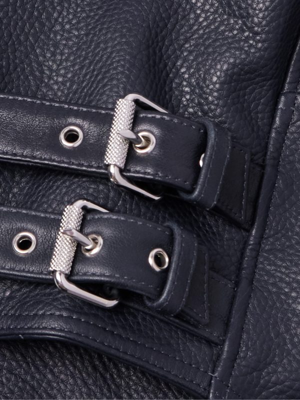 Slim-Fit Full-Grain Leather Jacket - E1 Slim-Fit Full-Grain Leather Jacket - E1