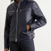 Slim-Fit Full-Grain Leather Jacket - FR Slim-Fit Full-Grain Leather Jacket - FR
