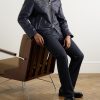 Slim-Fit Full-Grain Leather Jacket - OU Slim-Fit Full-Grain Leather Jacket - OU