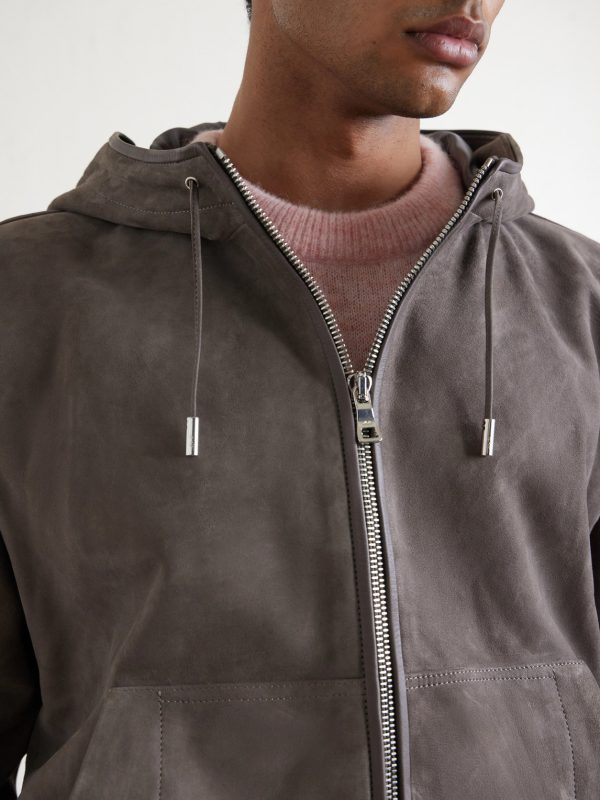 Suede Hoodie - CU Suede Hoodie - CU