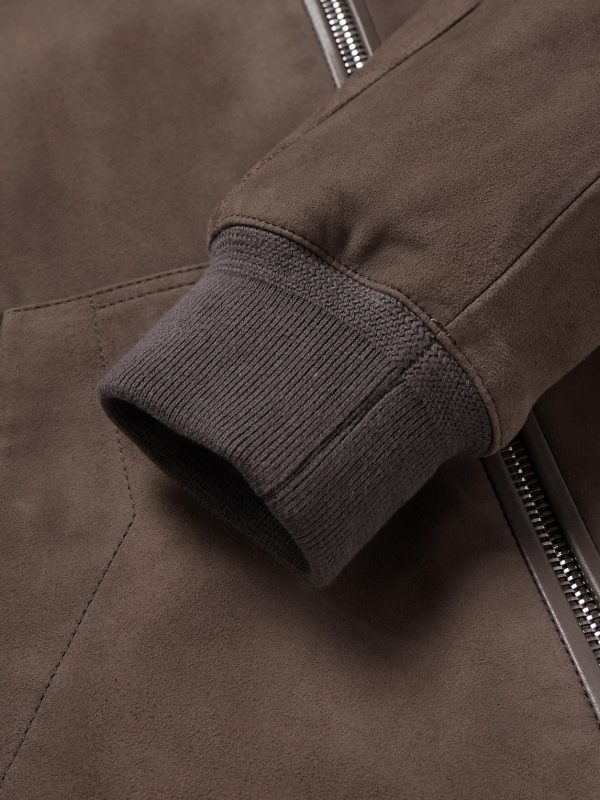 Suede Hoodie - E1 Suede Hoodie - E1