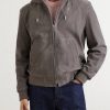 Suede Hoodie - FR Suede Hoodie - FR