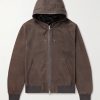 Suede Hoodie Suede Hoodie