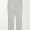 Edwin Straight-Leg Pinstriped Organic Cotton Trousers Edwin Straight-Leg Pinstriped Organic Cotton Trousers
