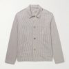 Striped Organic Cotton Chore Jacket Striped Organic Cotton Chore Jacket
