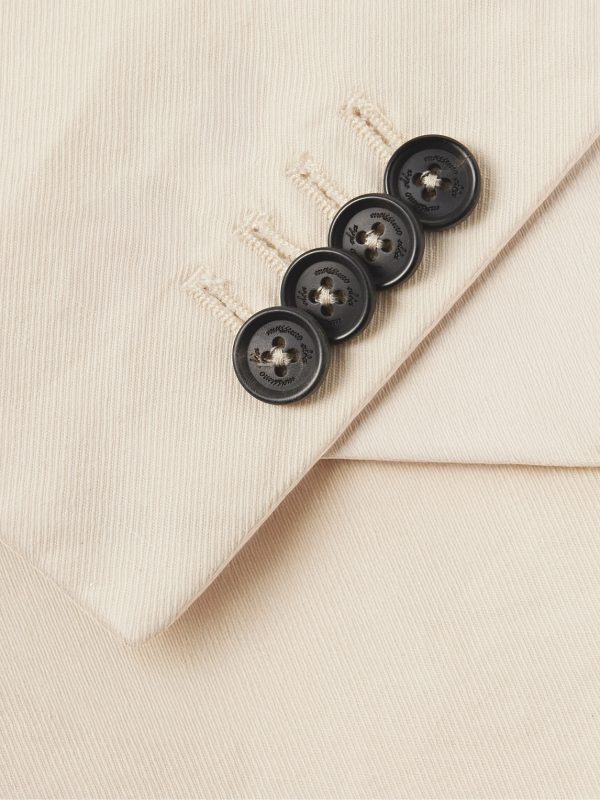 Catch2 Cotton and Linen-Blend Twill Suit Jacket - CU