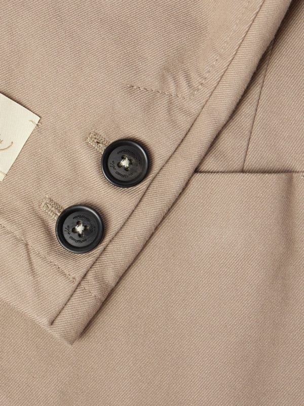 Baglietto Unstructured Cotton-Twill Blazer - E1