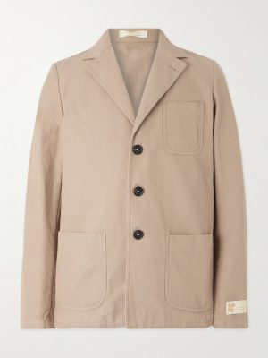 Baglietto Unstructured Cotton-Twill Blazer