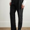 Tapered Faille Tuxedo Trousers - FR