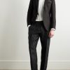Tapered Faille Tuxedo Trousers - OU
